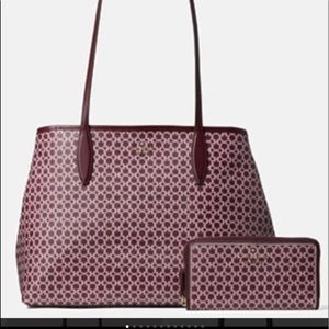Kate Spade link Shoulder Bag and Wallet Set